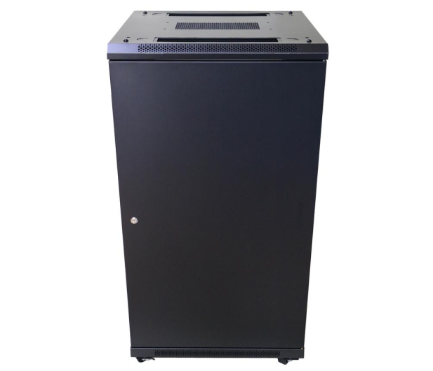 Extralink Szafa rack 22U 600x800mm czarna stojąca EX.14398 - 489495 - zdjęcie 3